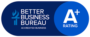 BBB Accredited Business A+ Rating