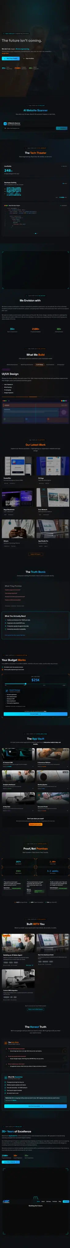 AppStudio Pro homepage